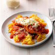 GF Chicken Parmesan over Spaghetti Squash